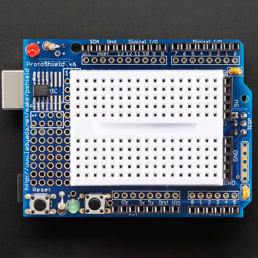 Adafruit Proto Shield for Arduino Unassembled Kit - Stackable - Version R3