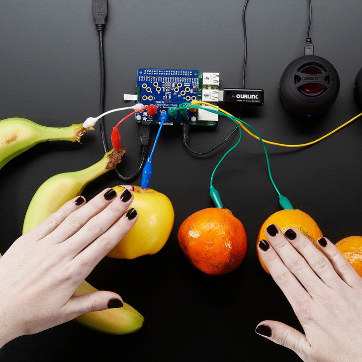 Adafruit Indtries 2340 Adafruit Capacitive Touch HAT for Raspberry Pi - Mini Kit - MPR121 Adafruit Indtries 2340 Adafruit Capacitive Touch HAT for Raspberry Pi - Mini Kit - MPR121