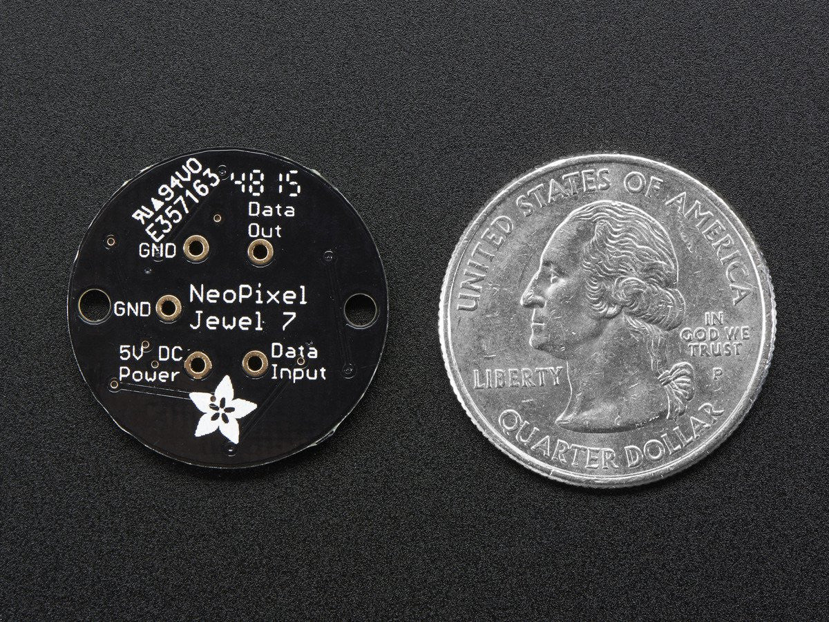 NeoPixel Jewel - 7 x 5050 RGBW LED w/ Integrated Drivers