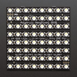 Adafruit NeoPixel NeoMatrix - 64 RGBW