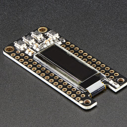 FeatherWing OLED - 128x32 OLED Add-on For All Feather Boards