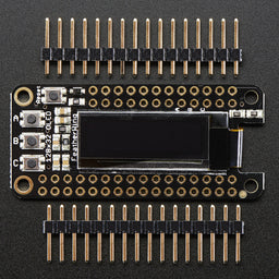 FeatherWing OLED - 128x32 OLED Add-on For All Feather Boards