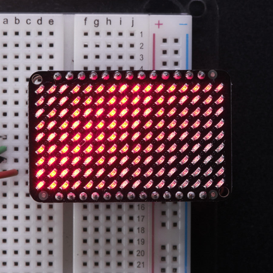 Led Flash Matrix Adafruit LED Charlieplexed Matrix - 9x16 LEDs