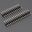 An image of Short Feather Male Headers - 12-pin and 16-pin Male Header Set