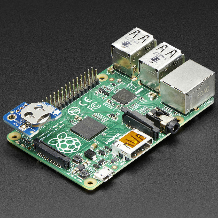 Adafruit PiRTC PCF8523 Real Time Clock for Raspberry Pi