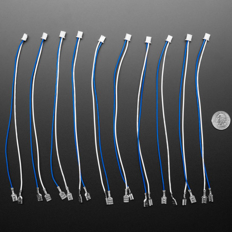 Arduino Quick Connect Wire Arcade Button and Switch Quick-Connect Wires - 0.25