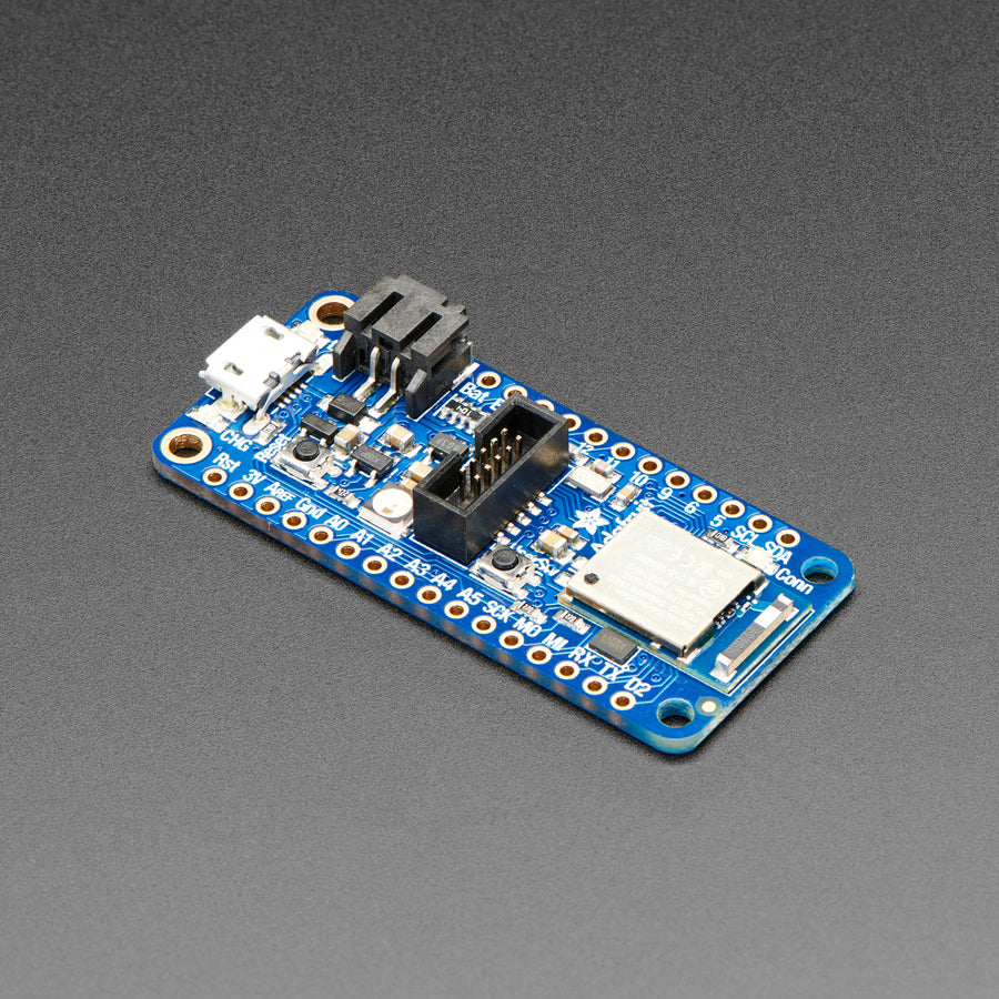 Adafruit Feather nRF52840 Express - The Adafruit Feather nRF52840 Express is the new Feather family member with Bluetooth Low Energy and native USB support featuring the nRF52840!