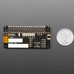 Adafruit Radio Bonnet RFM96W @ 433MHz - RadioFruit