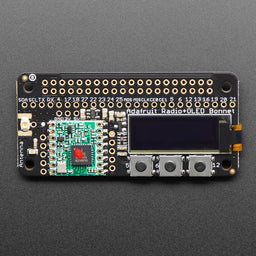 Adafruit Radio Bonnet RFM96W @ 433MHz - RadioFruit