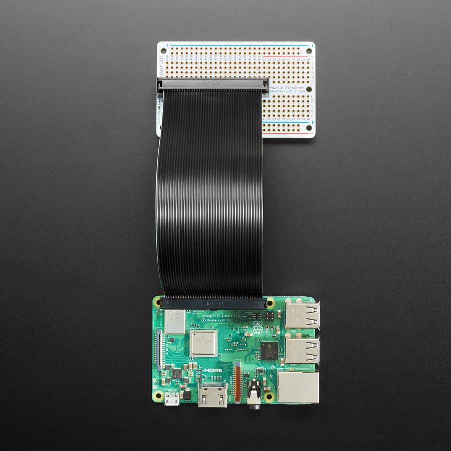 Adafruit Perma-Proto 40-Pin Raspberry Pi Half-Size PCB Kit - with 2x20 ...