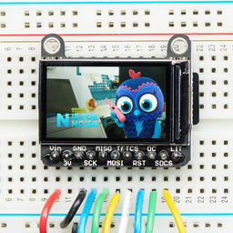 Adafruit 1.14" 240x135 Color TFT Display + MicroSD Card Breakout - ST7789