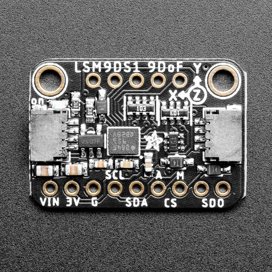 Adafruit 9-DOF LSM9DS1 Breakout Board - Pimoroni