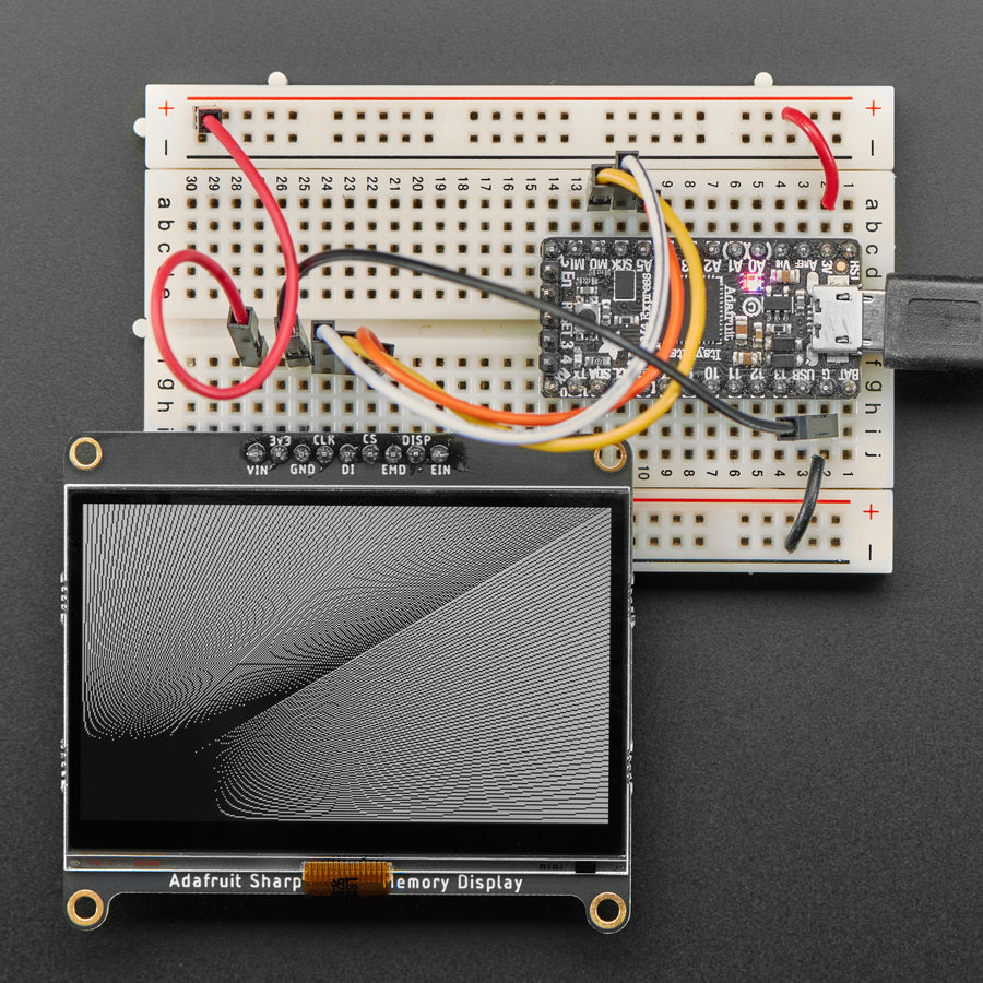 Adafruit SHARP Memory Display Breakout - 2.7