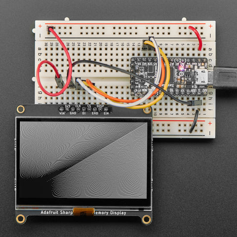 Hy0304 さん専用SHARPhxpx13 Adafruit SHARP Memory Display Breakout - 2.7