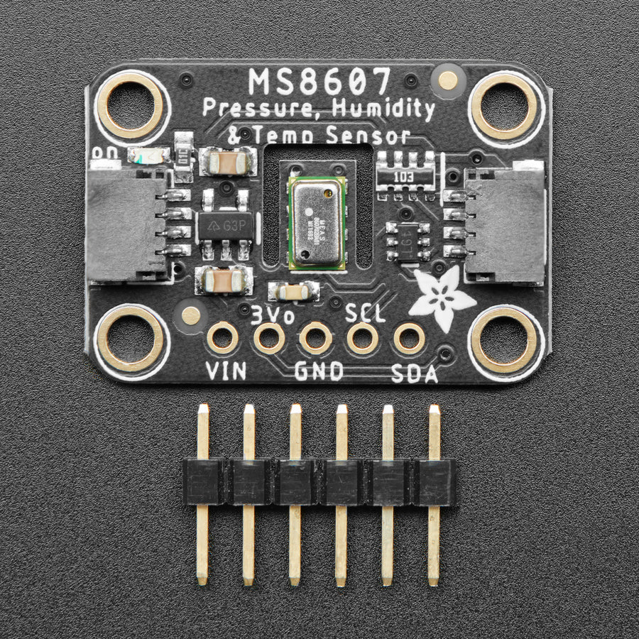 Adafruit MS8607 Stampa Luftfeuchtigkeits- E Sensore Temperatura, Stemma QT, 4716