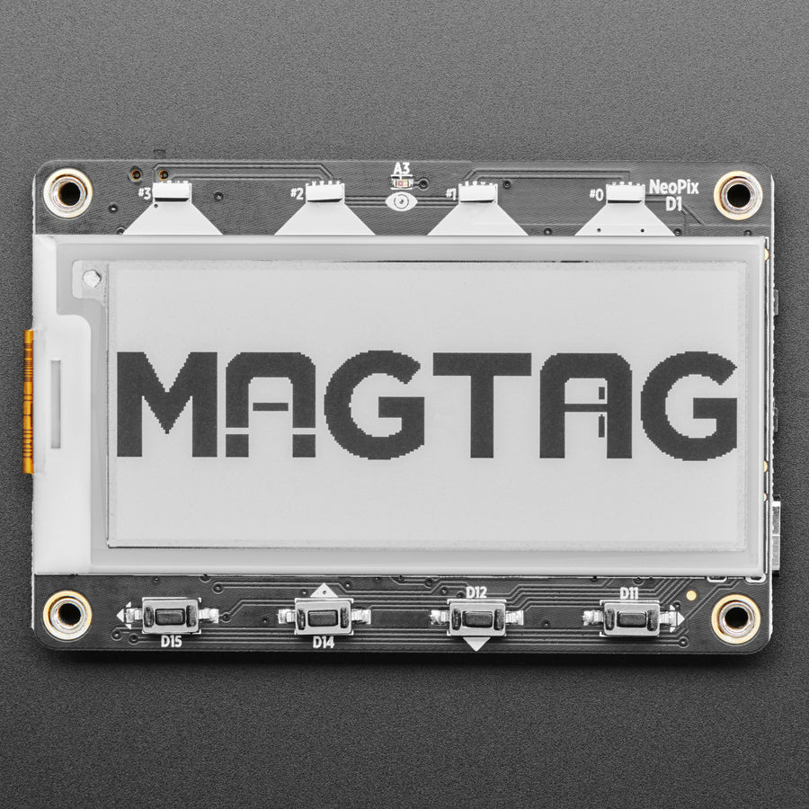 Adafruit MagTag 2.9" Grayscale EInk WiFi Display