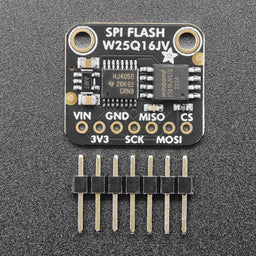 Adafruit SPI FLASH Breakout - W25Q16 - 16 Mbit / 2 MByte