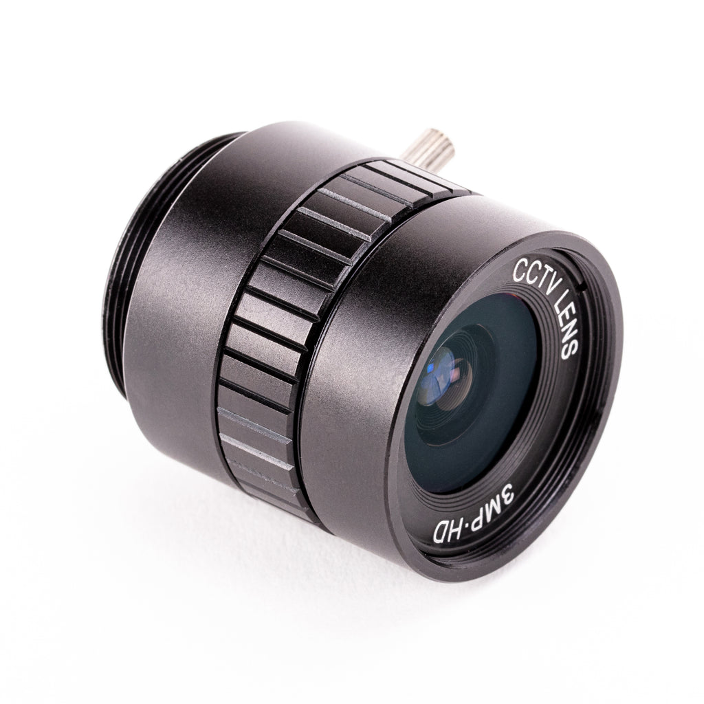 Lens for Raspberry Pi High Quality Camera - The perfect partner to the Raspberry Pi High Quality Camera!  These high quality lenses have been tried and tested by the Raspberry Pi Foundation as an ideal starter pairing to their latest camera.
