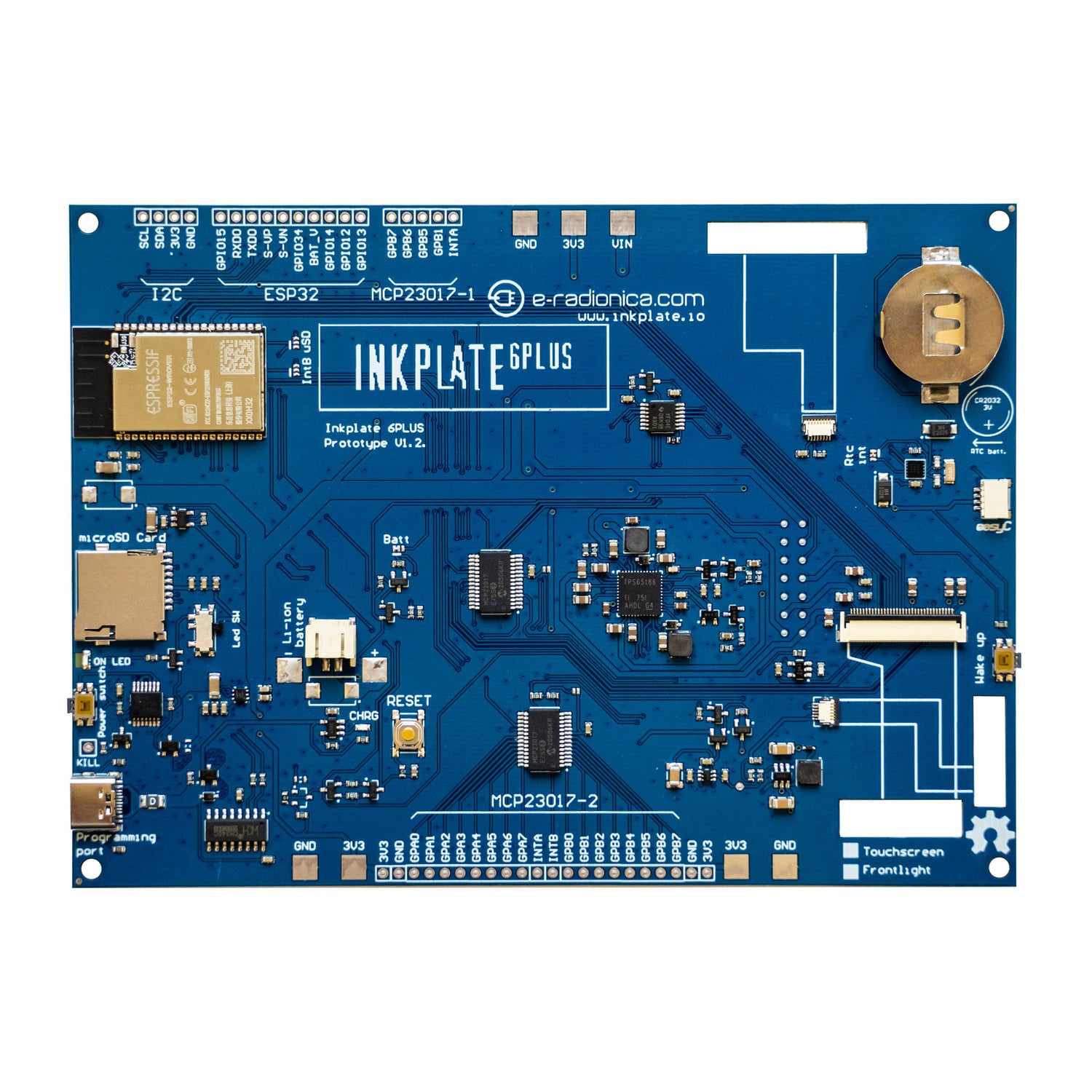 inkplate 6flick micropython - setting up inkplate with... Inkplate 6PLUS e-paper display with touchscreen