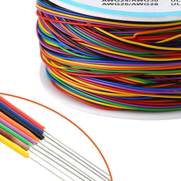 Rainbow wire spool