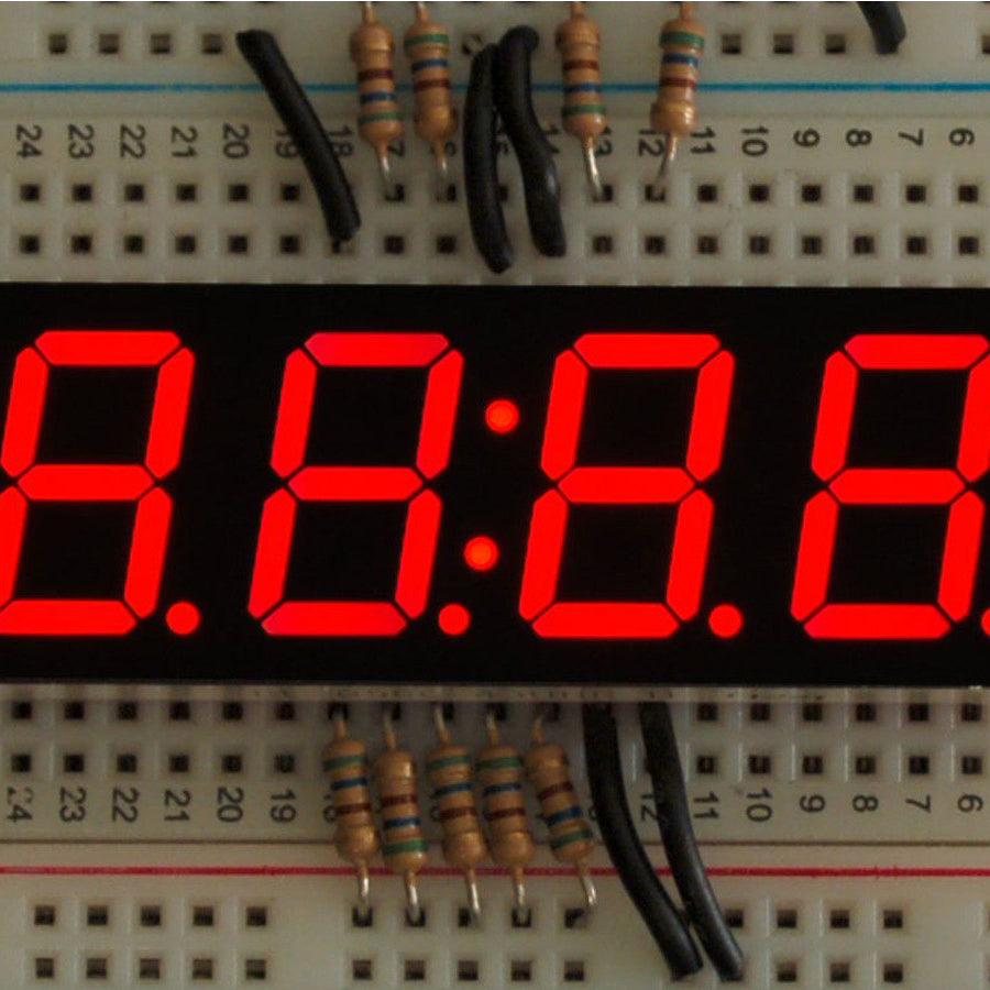 7-segment clock display - 0.56