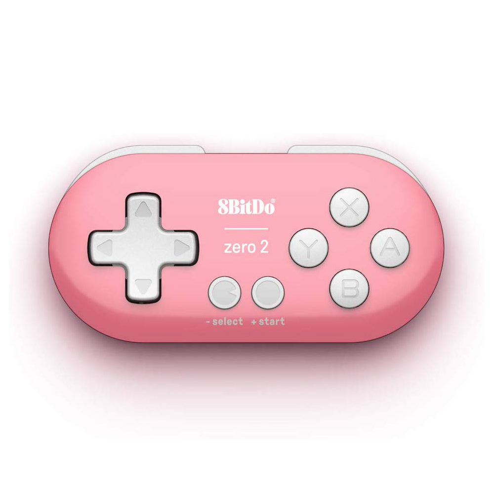 8BitDo Zero 2 Bluetooth Gamepad - Pink