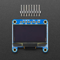 Monochrome 1.3" 128x64 OLED Graphic Display