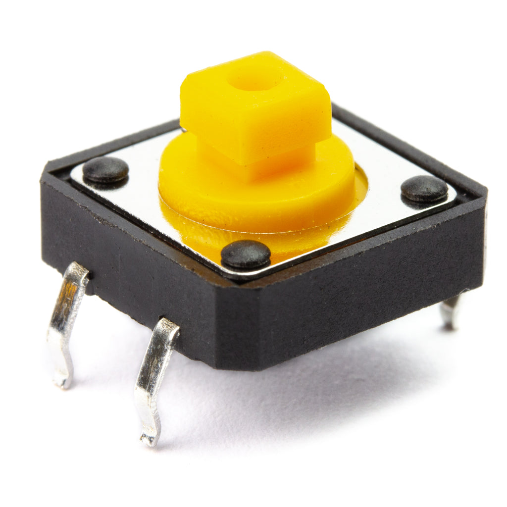 Tactile Switches - These pleasingly clickable tactile switches are available in three sizes and will come in useful in loads of electronic projects.
