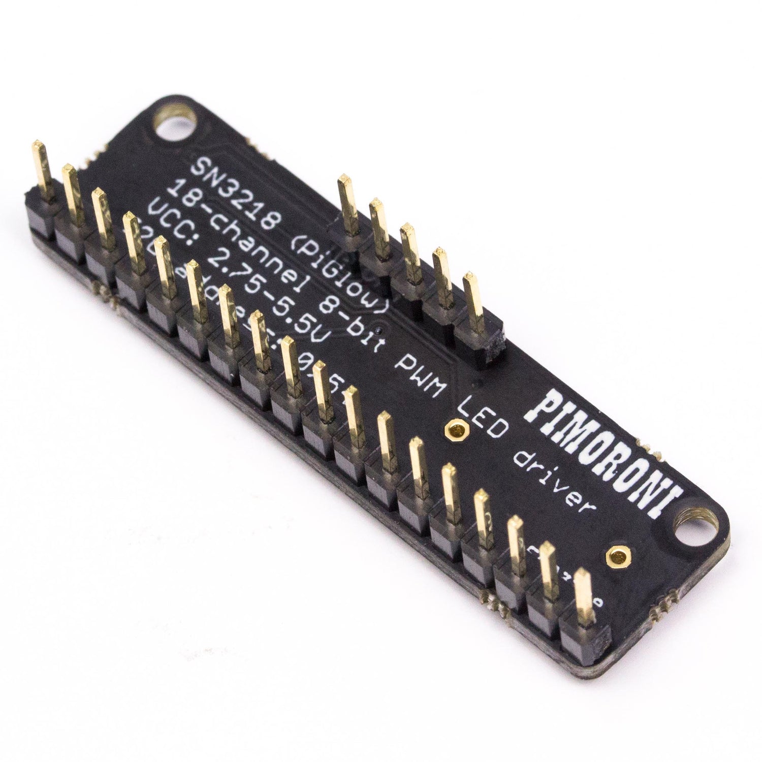 18-Channel 8-bit PWM LED Driver w/ I2C Interface - Pimoroni