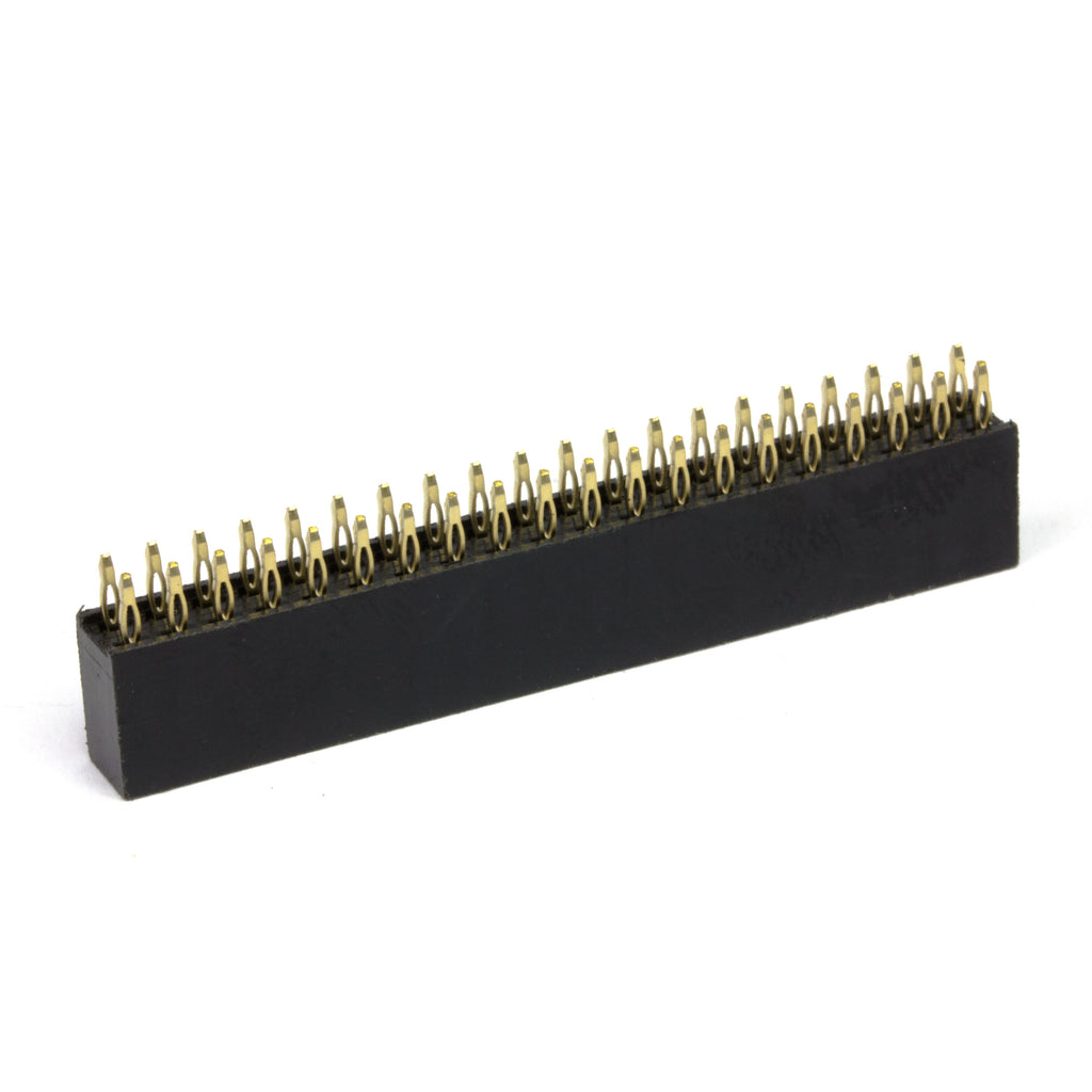 GPIO Hammer Header (Solderless) - Absolutely no soldering required! All that's needed is a few gentle taps with a hammer and bazinga! Your header is securely attached to your Pi Zero or pHAT.