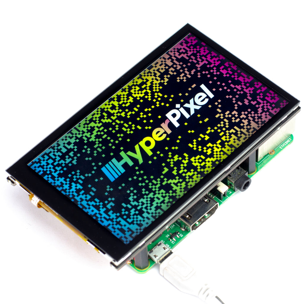 HyperPixel 4.0 - Hi-Res Display for Raspberry Pi - A high-resolution, high-speed 4.0" TFT display for your Raspberry Pi with optional capacitive multi-touch!