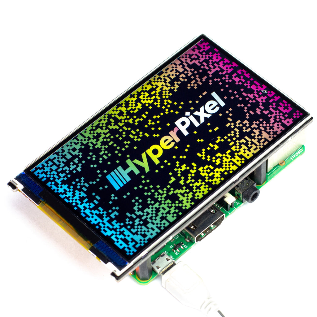 HyperPixel 4.0 - Hi-Res Display for Raspberry Pi - A high-resolution, high-speed 4.0" TFT display for your Raspberry Pi with optional capacitive multi-touch!