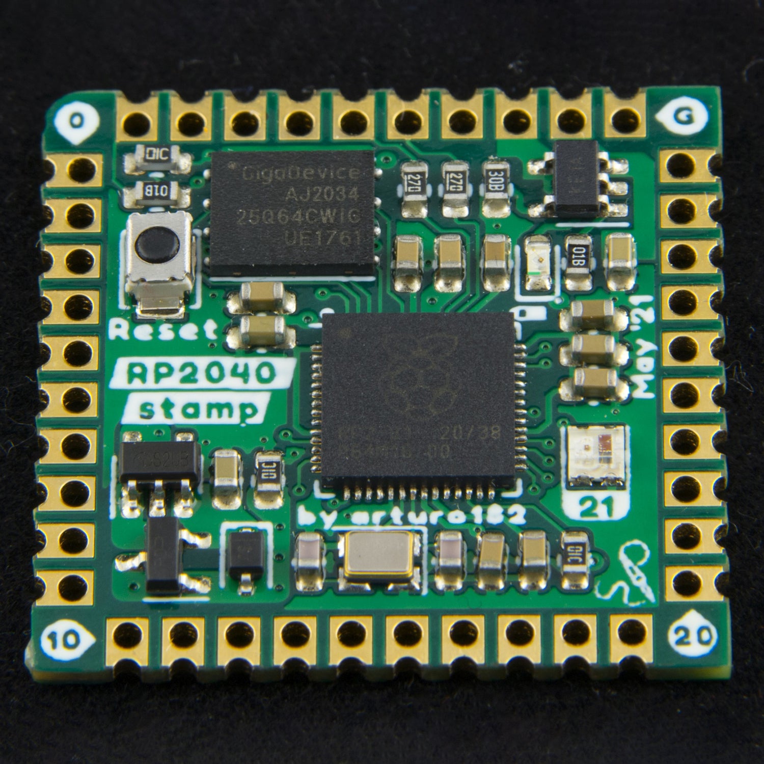 Rework Rp2040 Chip RP2040 Stamp