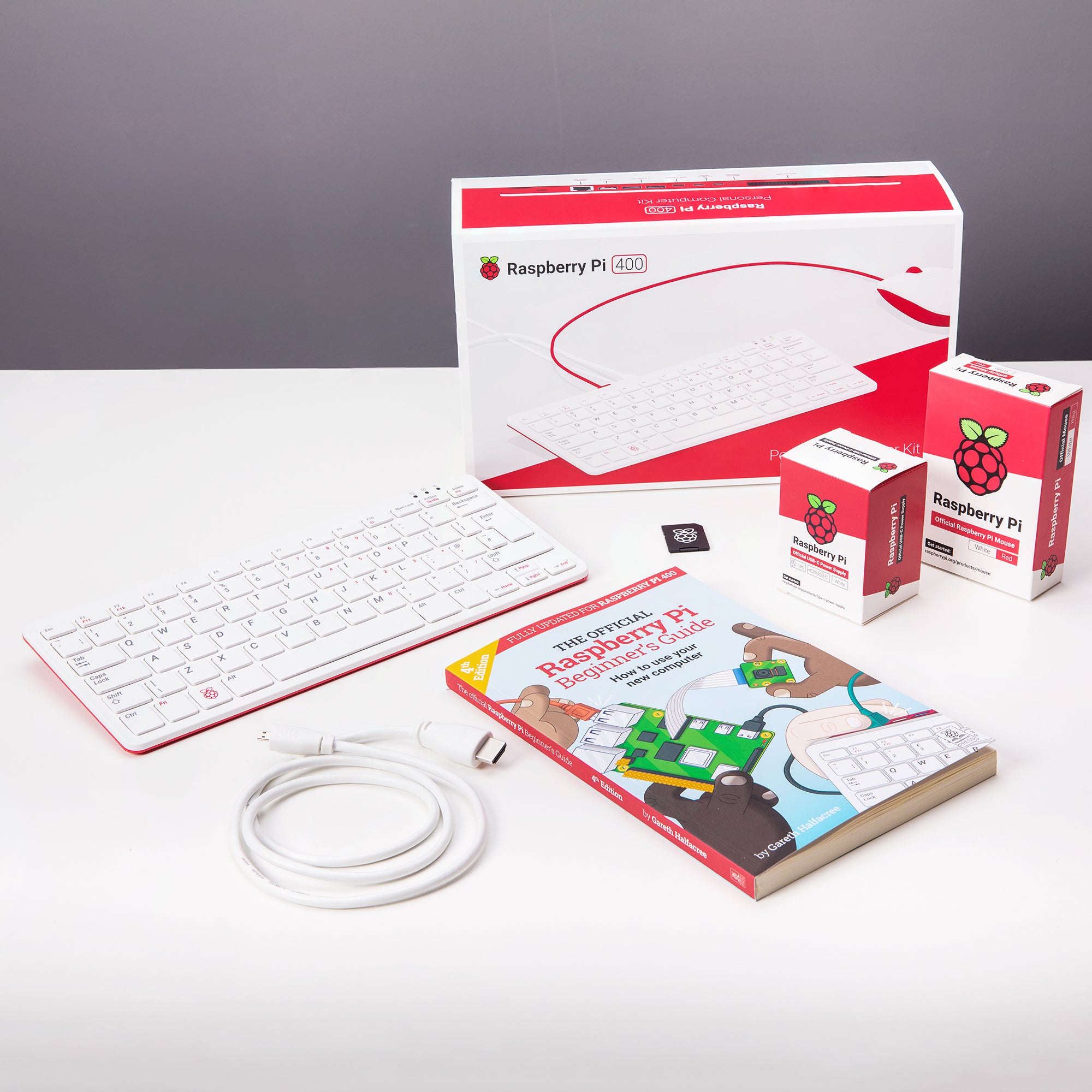 Raspberry Pi 400 Personal Computer Kit - Pimoroni