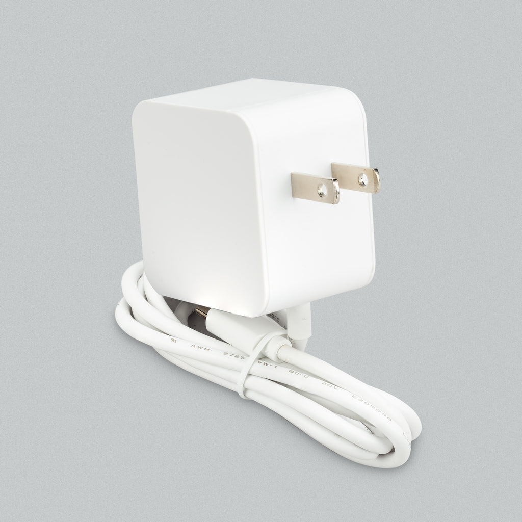 Raspberry Pi 5 Official 27W PSU - The new 27W USB-C PD (Power Delivery) Power Supply will deliver a maximum of 5.1V, 5A enabling the Raspberry Pi 5 to power a wider range of peripherals.