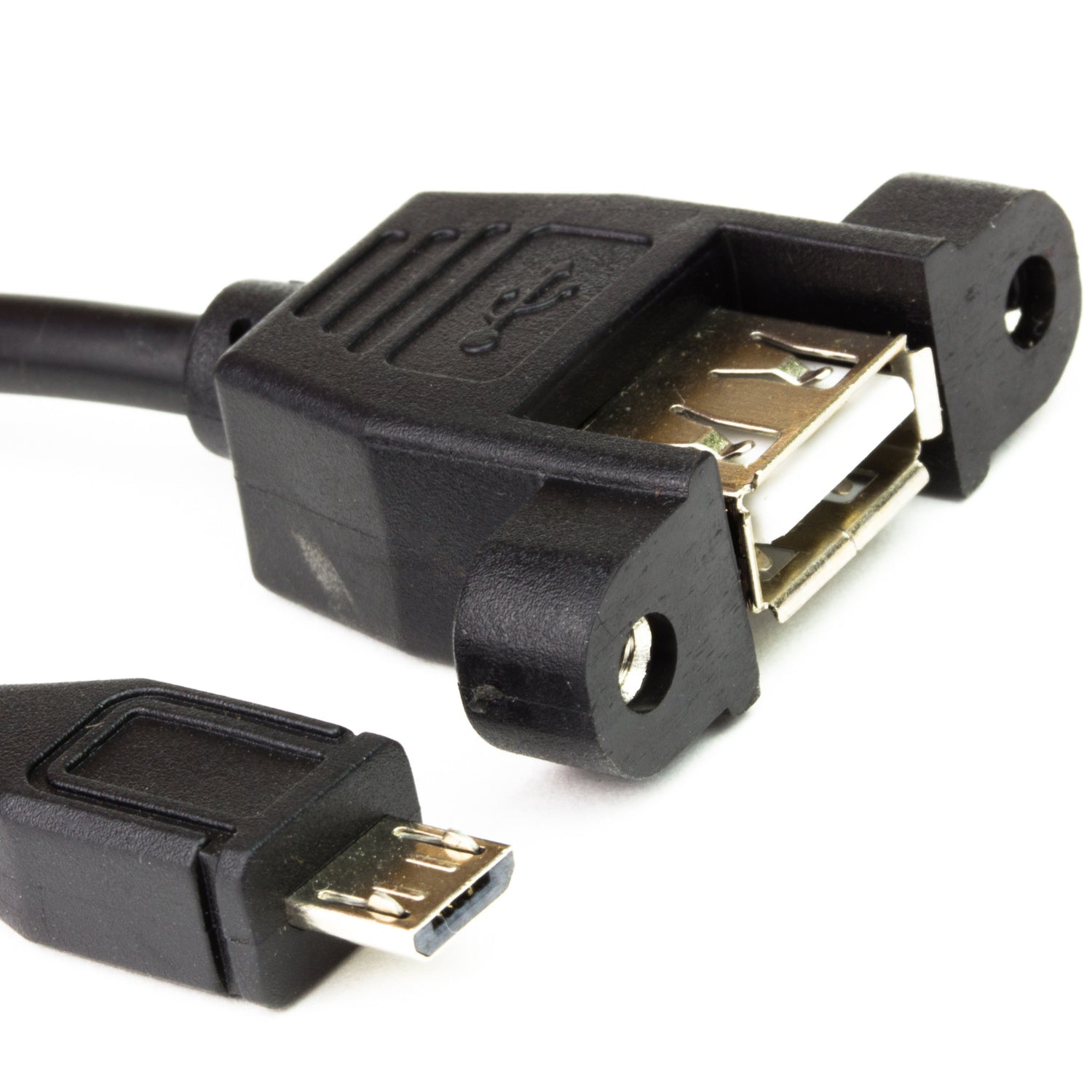 Panel Mount Extension Cables (50cm)