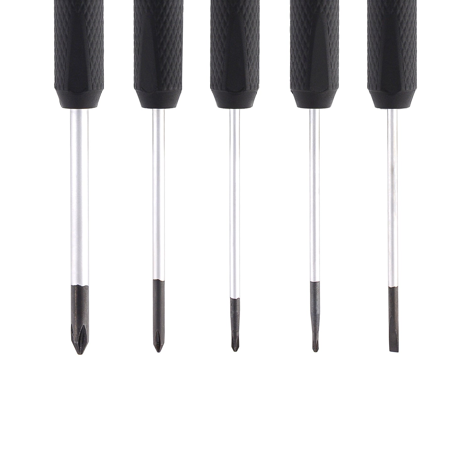 Tech Way Screwdriver Pro Tech Screwdriver Set - 5 Standard Precision Screwdrivers