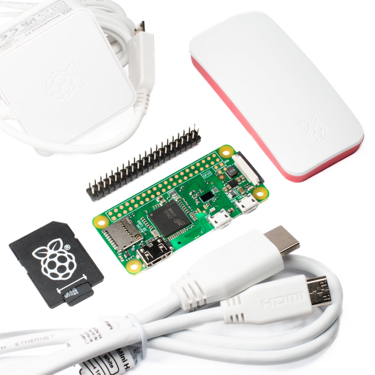 Raspberry Pi Zero W Essentials Kit Zero W 7233