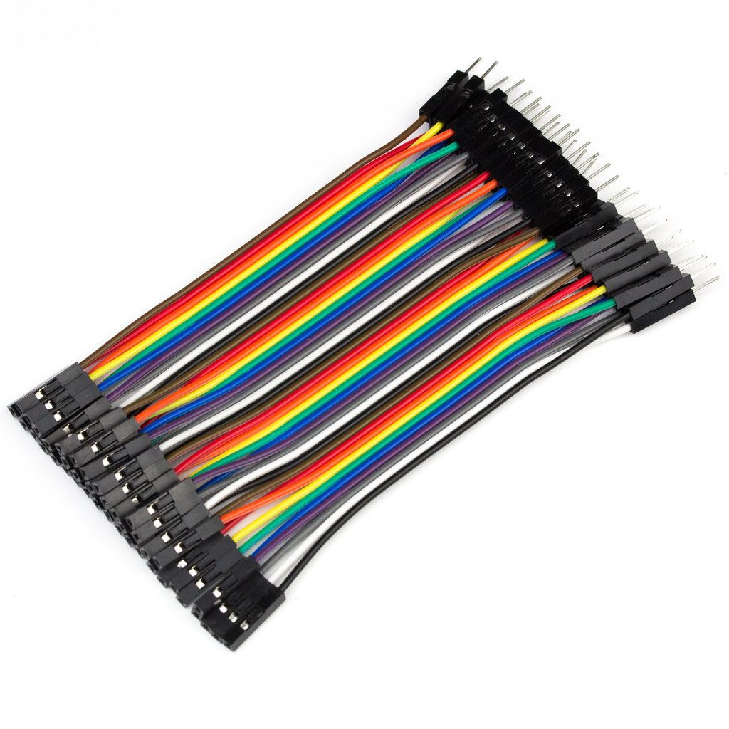 Jumper Jerky Junior - Rainbow coloured jumper strips, perfect for use with our mini breadboards!