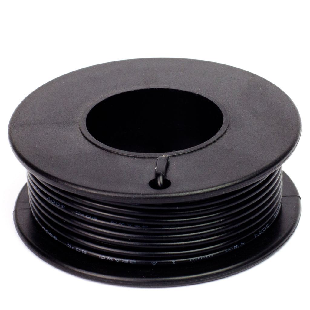 Wire Spool - 7.5m of solid core 22 AWG wire in a variety of lively colours!