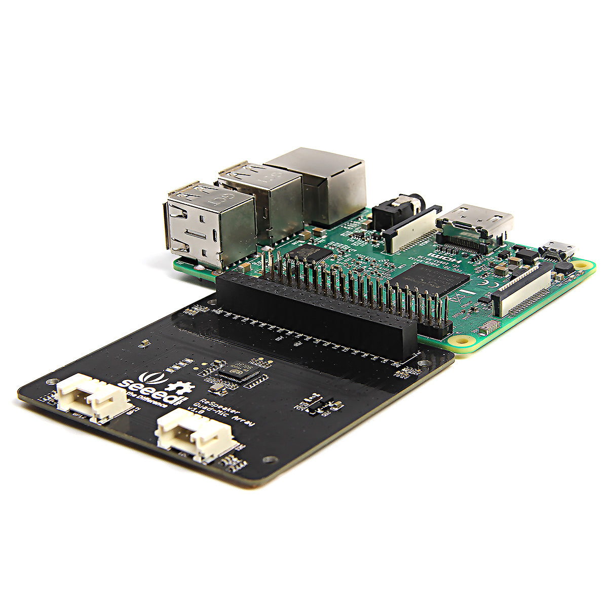 ReSpeaker 4-Mic Array for Raspberry Pi