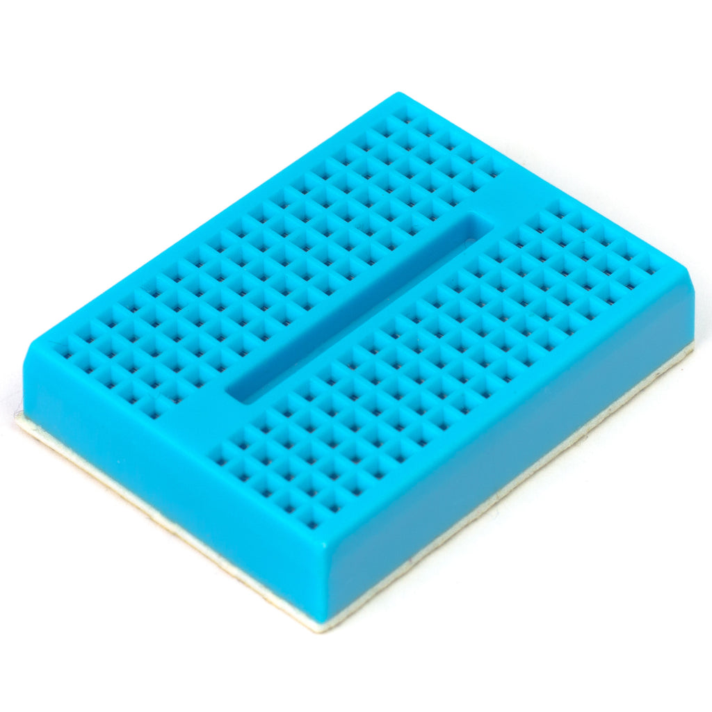 Breadboard (Mini) - Solderless breadboard is an essential prototyping tool, allowing you to add push-through components directly onto the board without the need for any soldering.