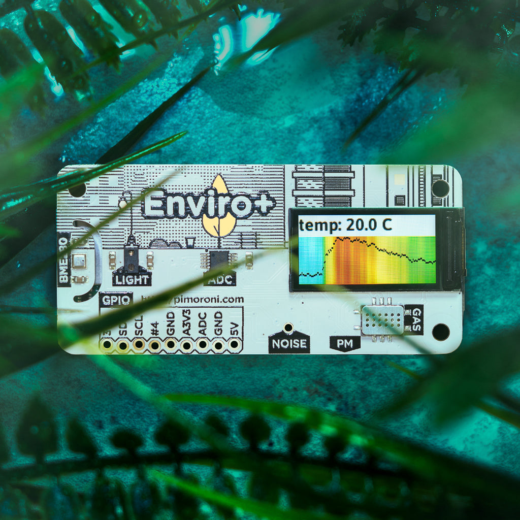 Enviro for Raspberry Pi - Monitor your world with Enviro and Enviro + Air Quality for Raspberry Pi!