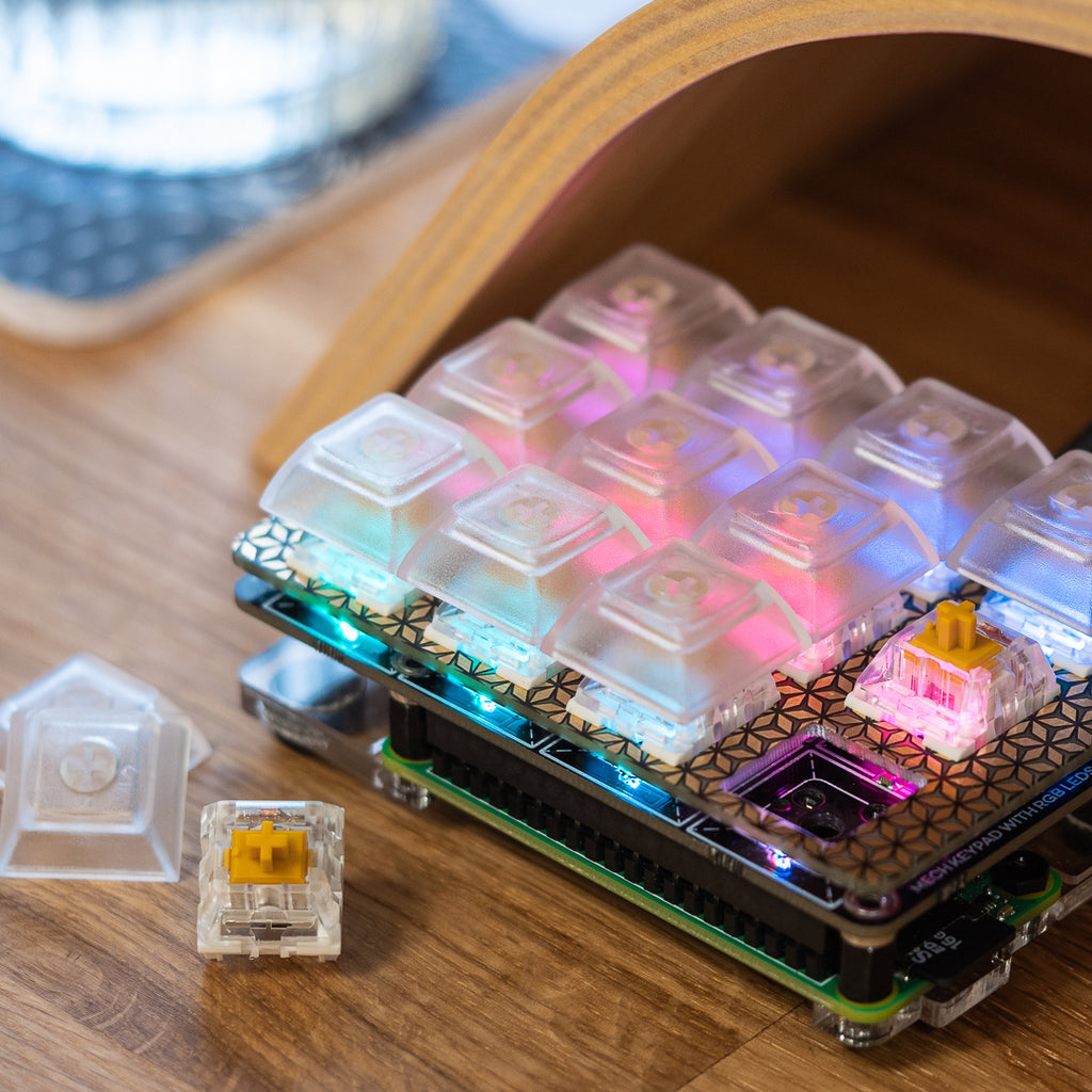 Angular Keybow Keybow Kit (12-key) with Pi Zero WH