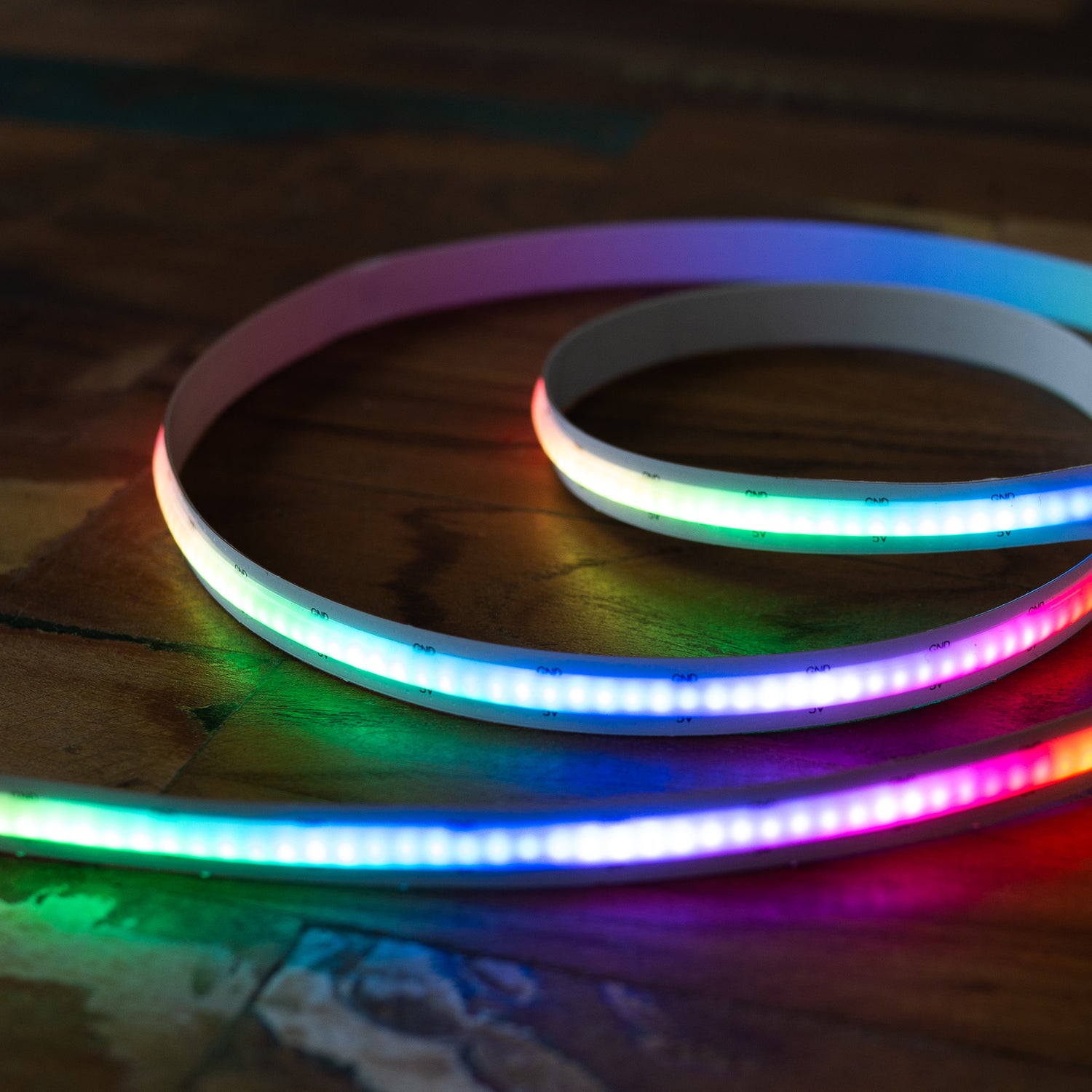 Ultra-dense RGB Micro LED Strip (aka NeoPixel, WS2812, SK6812) - 1m