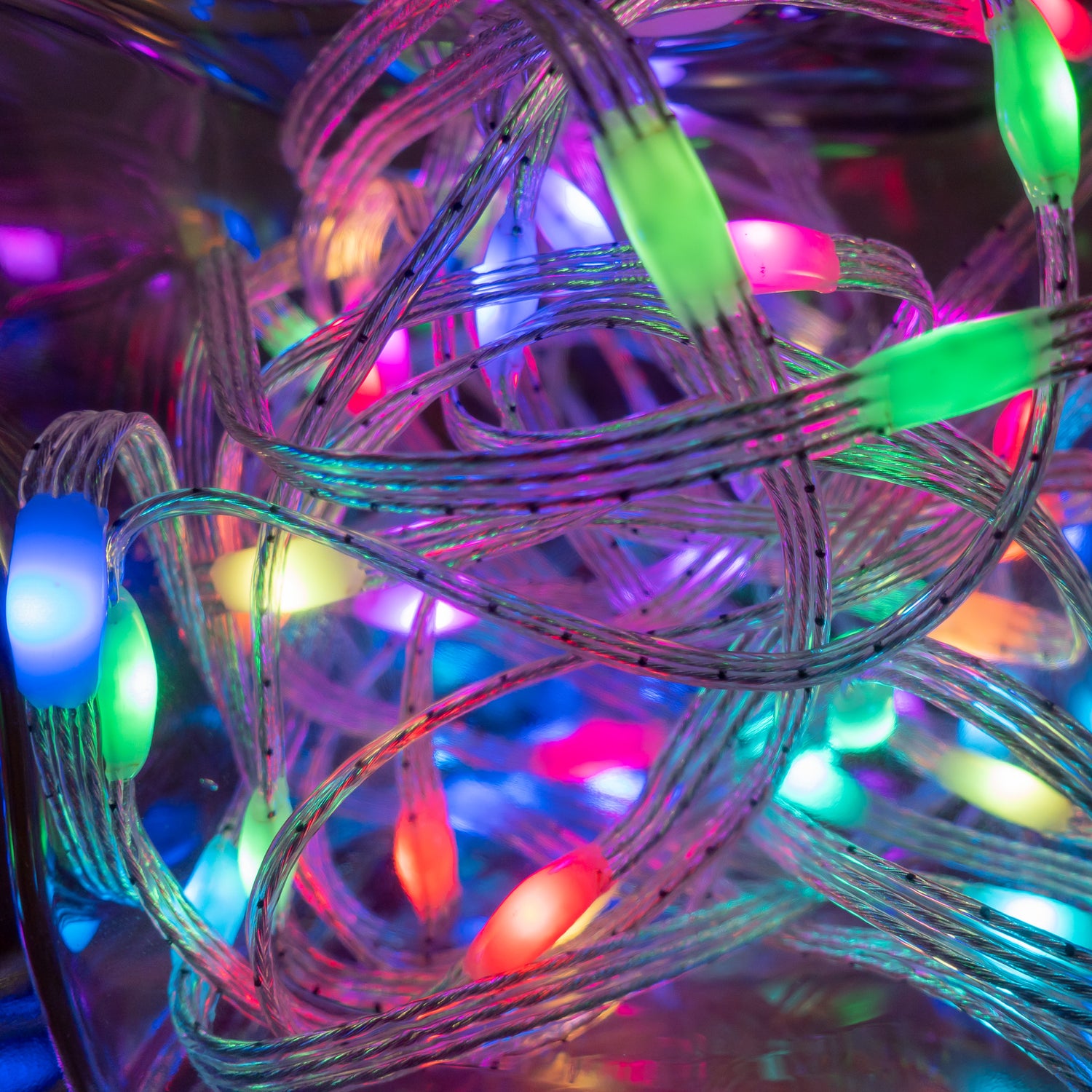Bright Led Wire 5m Flexible RGB LED Wire (50 lights)