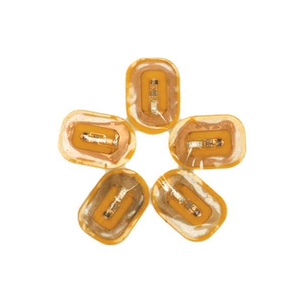 NFC LED nail stickers (pack of 5) - These teeny-tiny little NFC LED stickers power themselves when in an electromagnetic field, and they'll add a whole layer of interactivity to your projects.