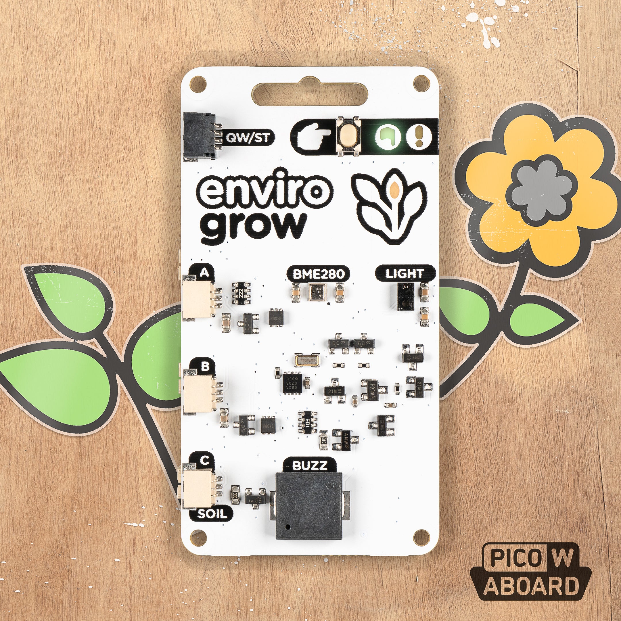 Enviro Grow (Pico W Aboard) - Pimoroni