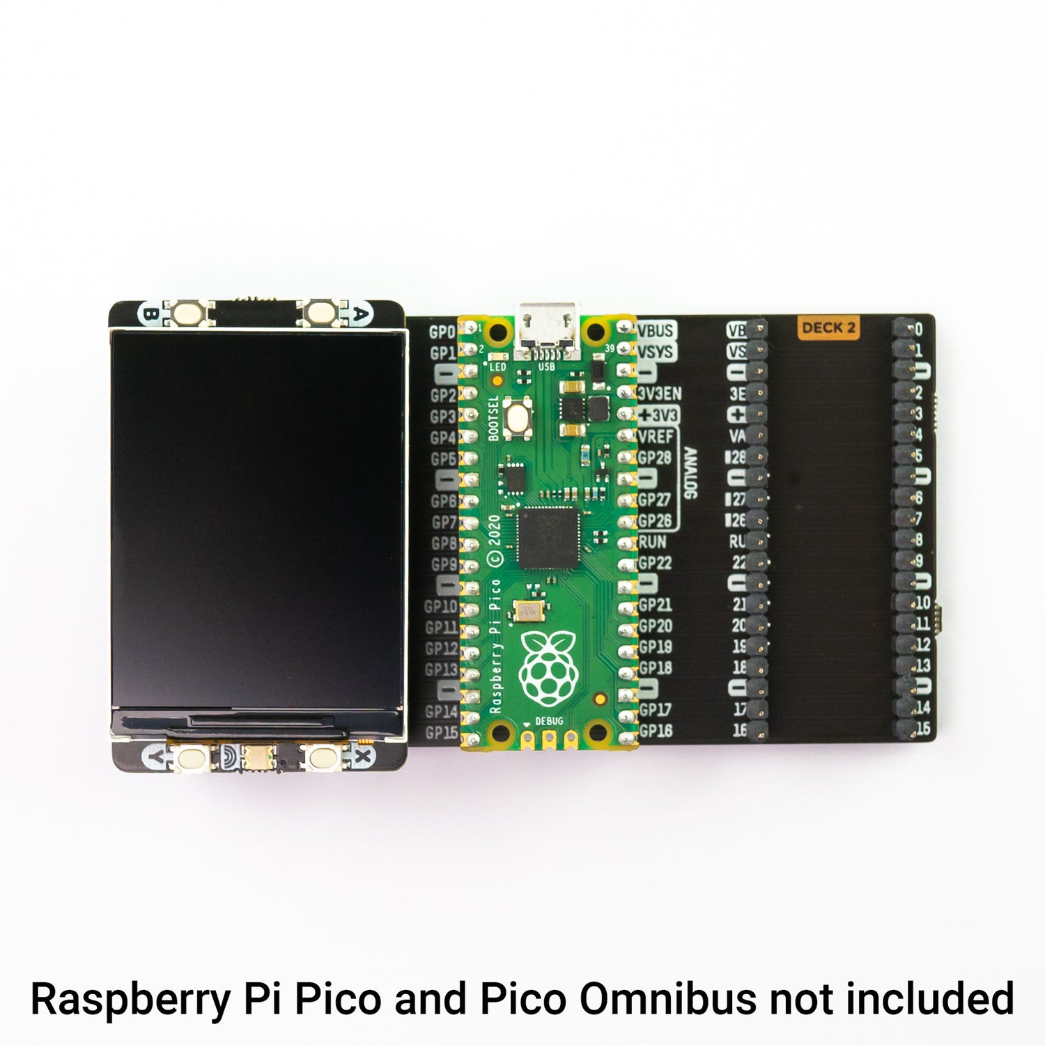 2 Inch Color Display Raspberry Pico Pico Display Pack 2.0