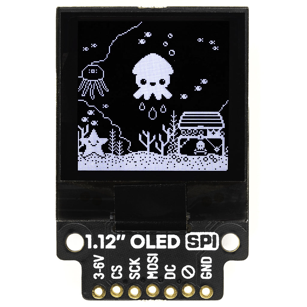 Arduino Library & Examples, Monochrome OLED Breakouts